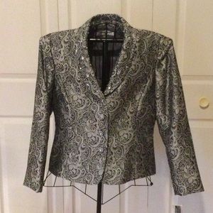 NWT Tahari Brocade Jacket